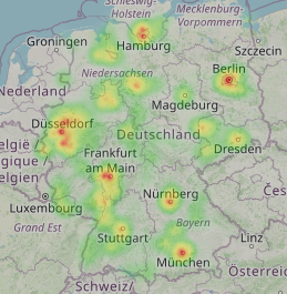 Heatmap (Anrufverteilung)