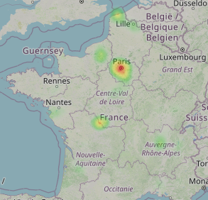 Heatmap (Anrufverteilung)