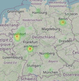 Heatmap (Anrufverteilung)