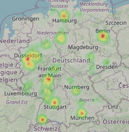 Heatmap (Anrufverteilung)