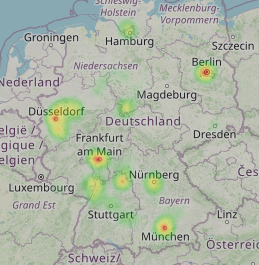 Heatmap (Anrufverteilung)