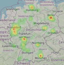 Heatmap (Anrufverteilung)