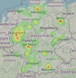 Heatmap (Anrufverteilung)