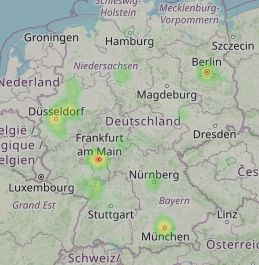 Heatmap (Anrufverteilung)