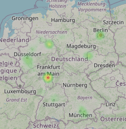 Heatmap (Anrufverteilung)