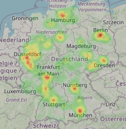 Heatmap (Anrufverteilung)