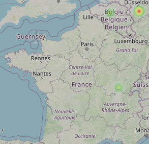 Heatmap (Anrufverteilung)