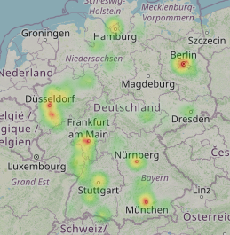 Heatmap (Anrufverteilung)