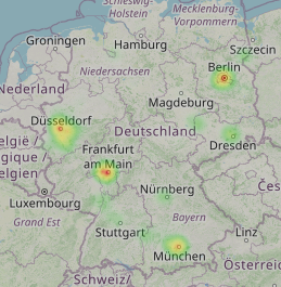 Heatmap (Anrufverteilung)