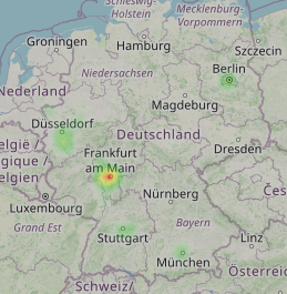 Heatmap (Anrufverteilung)