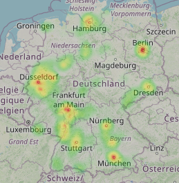 Heatmap (Anrufverteilung)