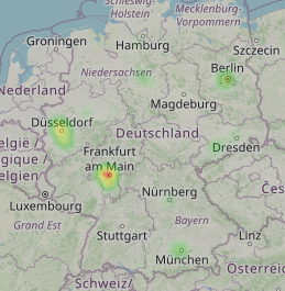 Heatmap (Anrufverteilung)