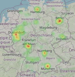 Heatmap (Anrufverteilung)