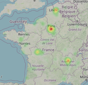 Heatmap (Anrufverteilung)