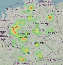 Heatmap (Anrufverteilung)