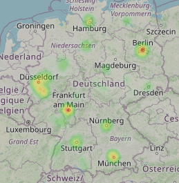 Heatmap (Anrufverteilung)