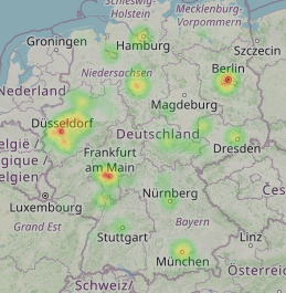 Heatmap (Anrufverteilung)