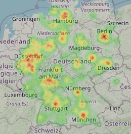 Heatmap (Anrufverteilung)