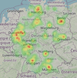 Heatmap (Anrufverteilung)