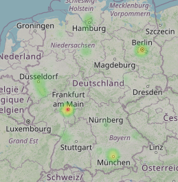 Heatmap (Anrufverteilung)