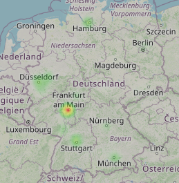 Heatmap (Anrufverteilung)