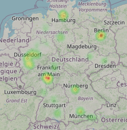 Heatmap (Anrufverteilung)