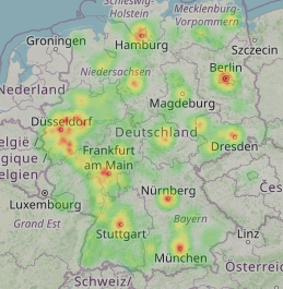 Heatmap (Anrufverteilung)