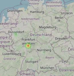 Heatmap (Anrufverteilung)