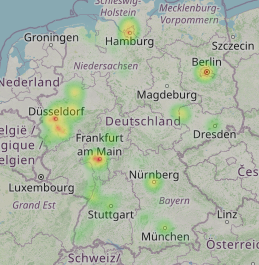 Heatmap (Anrufverteilung)