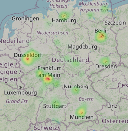 Heatmap (Anrufverteilung)