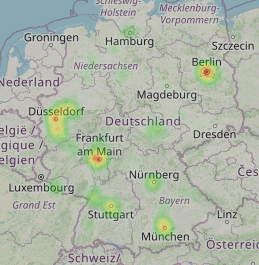 Heatmap (Anrufverteilung)