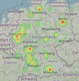 Heatmap (Anrufverteilung)