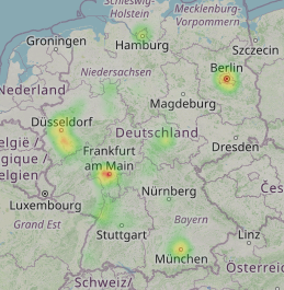 Heatmap (Anrufverteilung)