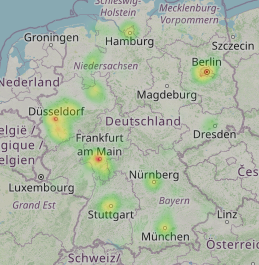 Heatmap (Anrufverteilung)