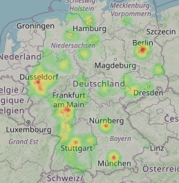 Heatmap (Anrufverteilung)