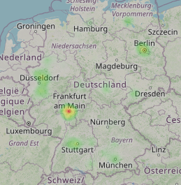 Heatmap (Anrufverteilung)