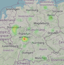 Heatmap (Anrufverteilung)